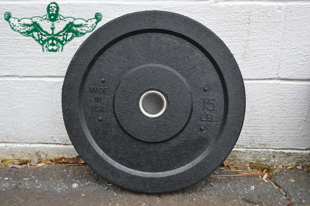 Crumb Bumper Plate (15 Lb)(Pair)  - U.S. Made