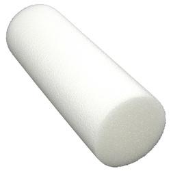 24 x 6 Inch Firm Density Foam Roller - White