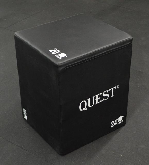 Bloodless 3-n-1 Soft Plyo Box (18x20x24 Inch)