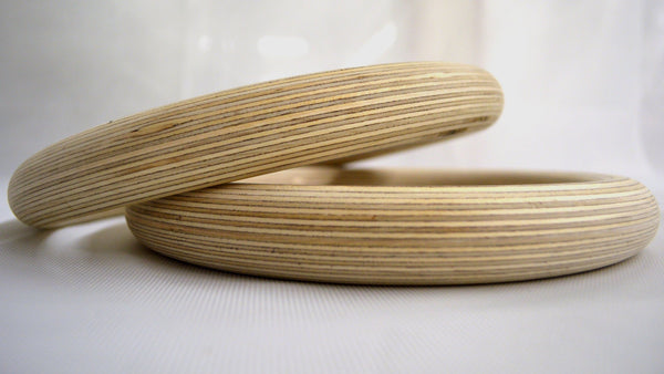 Quest Wood Gym Rings 1.1 Inch FIG Standard(Wood_Rings)