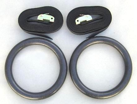 Gymnastic Rings (Pair) BLACK