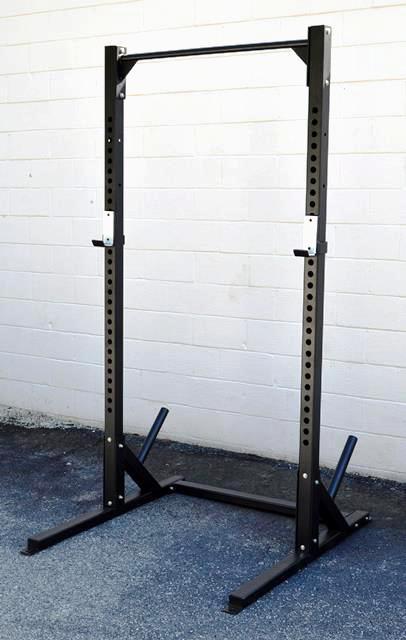 Half Rack with Pull-up Bar