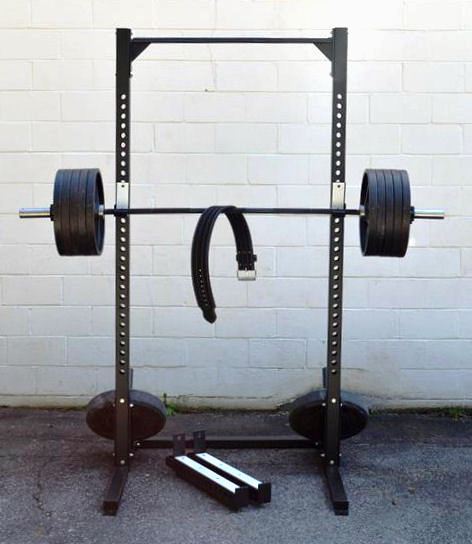 Half Rack with Pull-up Bar – Quest Nutrition and Athletics