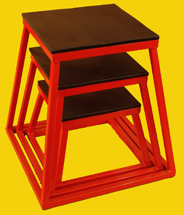 Plyo Box Set 12-18-24 Inch (3 Pieces)