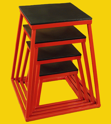 Plyo Box Set 12-18-24-30 Inch (4 Pieces)