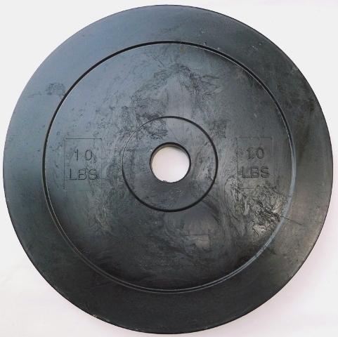10 LB Super-Dura Technique Plate (Black)